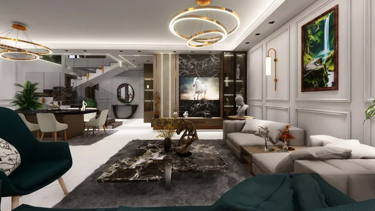 تصميم بينت هاوس بالتجمع الاول