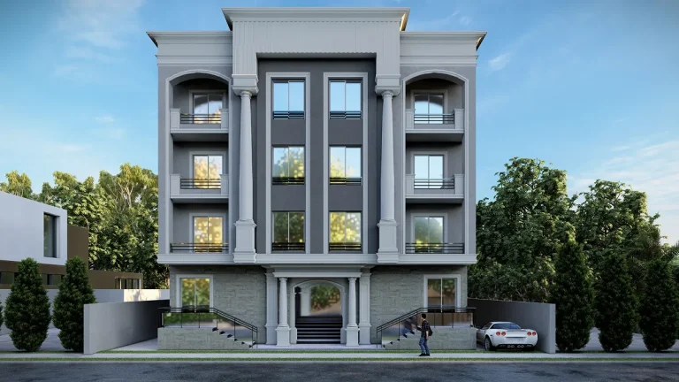 عمارة سكنيه بالحي التاسع مدينة السادس من اكتوبر